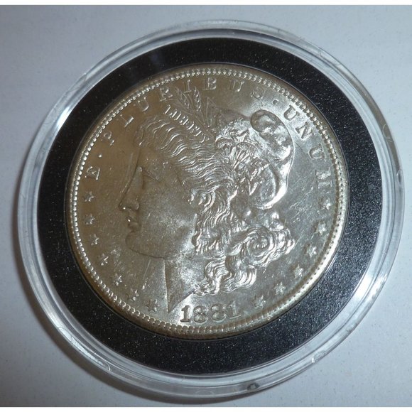 1881 s Morgan Silver Dollar High Grade - Picture 1 of 6